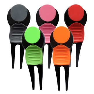 Five Divot Tools in Multiple Colors